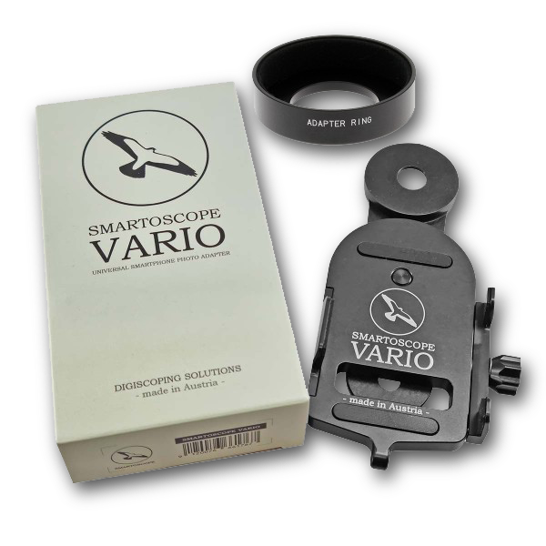 SMARTOSCOPE VARIO Adapter with Kowa TSN-AR66Z Eyepiece Ring